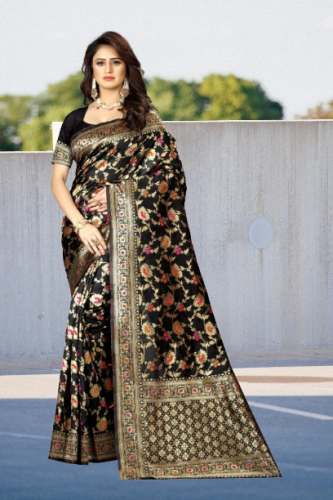Newly Design With Banaraso Art Look Precious Product by Saree Flame