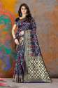 Newly Launched Exclusive Banarasi Art Silk Saree thumb 2