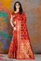 Newly Launched Exclusive Banarasi Art Silk Saree thumb 6