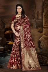 Pure Banarasi Art Silk Amazing Design Saree