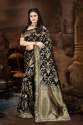 Pure Banarasi Art Silk Amazing Design Saree thumb 4