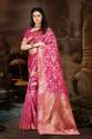 Pure Banarasi Art Silk Amazing Design Saree thumb 10