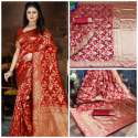 Pure Banarasi Art Silk Amazing Design Saree thumb 16