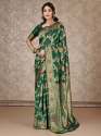 traditinal Beautiful style Banarasi Silk Saree thumb 4