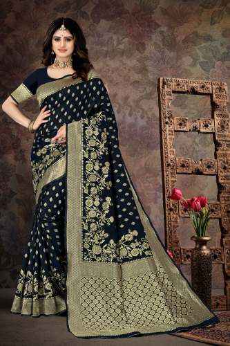 Wedding Wear Beautiful And Classical Banarasi Art Silk Saree