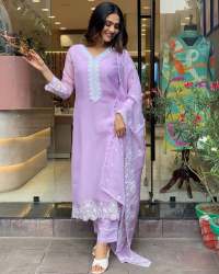Beautiful Georgette Kurti Bottam Dupatta