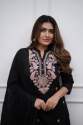 Beauty Women Embroidered Chanderi Silk kurta set thumb 2