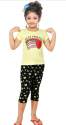 Rm sahi girls casual Capri pant with top 