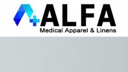 Alfa Medical Uniforms logo icon