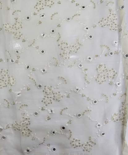 Allover Concept Viscose Embroidery work