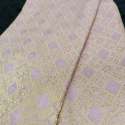 Dyeable  Banarasi Satin Fabric thumb 4