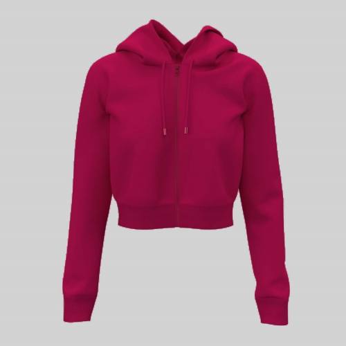 Customized Ladies crop Hoodies by JINDAL SHINE