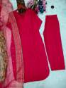 New collection Of Fully Stitced Kurti Pant Set With Dupatta thumb 3
