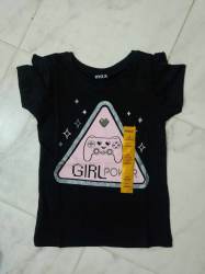 KIDS GIRL T SHIRT WITH 90% COTTON