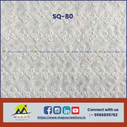 Schiffli Embroidery Fabric Job Work In Surat