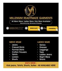 Millenium readymade garments logo icon