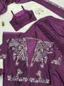 Superhit Embroidery Work Ready To Wear Saree With Koti thumb 15