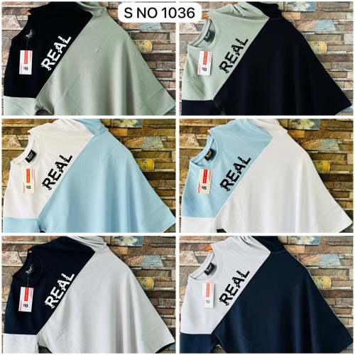 MENS  ⿥ SLEEVE POLO T SHIRT WITH FOLDING