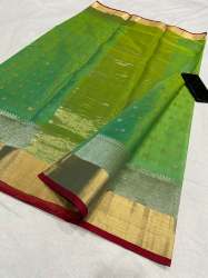 Bridal Wear Pure Chanderi Silk Saree 