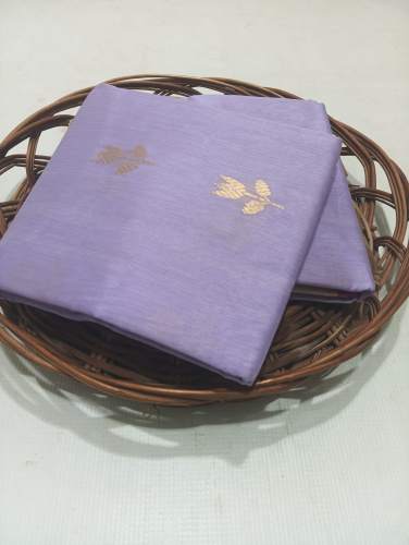 Light Purple Chanderi silk Saree 