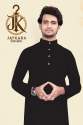 black kurta and pajama