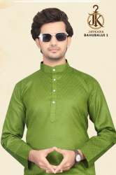 bottle green kurta pajama 