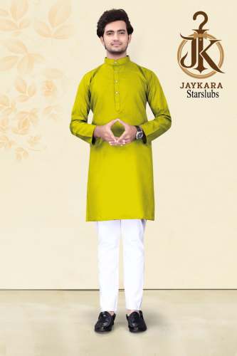 plain kurta pajama  by SHASHIDHAR TEXTILES