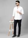 Classic Slim Fit Poly Cotton Men Trouser