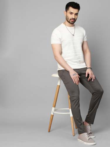 Handsome Men Comfortable Cotton Lycra Trouser