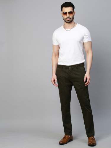 Men Stratchable Classic Trouser by Grapes Fabrics Pvt Ltd