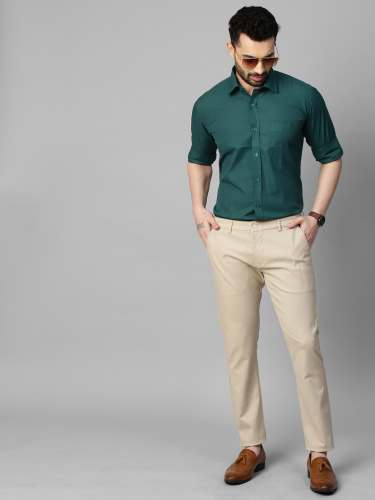 Premium Look Men Poly Cotton Trouser