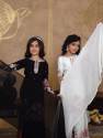 Designer Chinon Silk Fabric Kids Sharara Suit