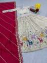 Pure Tissue Silk Sequence Work Lehenga Choli With Dupatta thumb 4