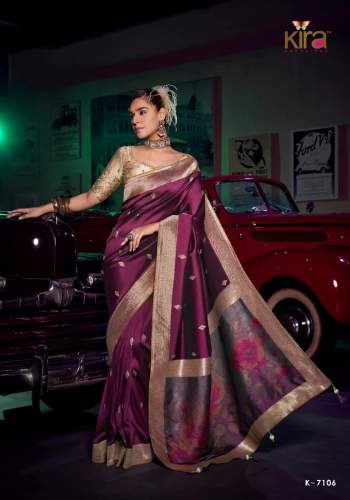 Silk saree by Desire Studio