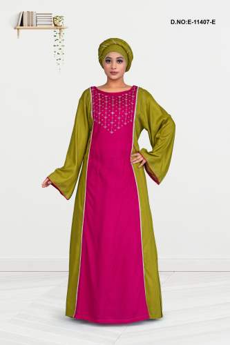 Dual-Tone Embellished Kaftan by Gajiwala Export