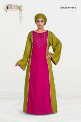 Dual-Tone Embellished Kaftan