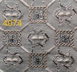 Fendi Cotton Embroidery Work Fabric 