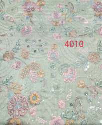 Super Silk Embroidery Work Kurta Fabric 