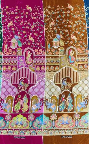 Trendy position-printed pattern for a modern look