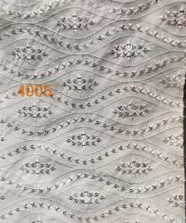 Water Wave Patten Embroidery Work Fabric