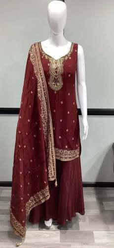 Banarasi Silk Suit Manufacture by Mani Fashion