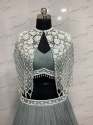 Designer Lehenga Choli with Hand Work Cape Manufacturer thumb 5