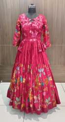 Designer Printed Gown Manufacturer In Surat