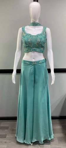 Ladies Ethnic Wear Palazzo Set