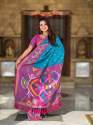 Exclucive Pure Silk Saree With Ikkat And Patola Weaving thumb 5