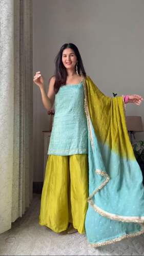 Beautiful effortless charm with our exclusive 3-piece set, crafted for comfort, stitched with grace. by Vastra Collection