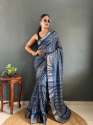 Beautiful Kalamkari Print Ready To Wear Saree thumb 2