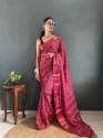 Beautiful Kalamkari Print Ready To Wear Saree thumb 4