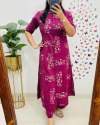 Designer Co-Ords set in Aline kurti thumb 1