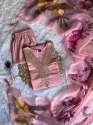 Designer Roman Silk Kurti Pent Dupatta Set